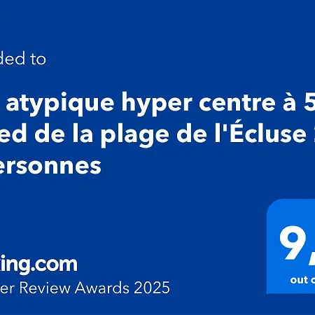Loft Atypique Hyper Centre A 5mn A Pied De La De L'ecluse 2 A 8 Personnes * Dinard